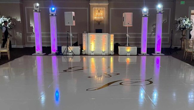 wedding dj booth