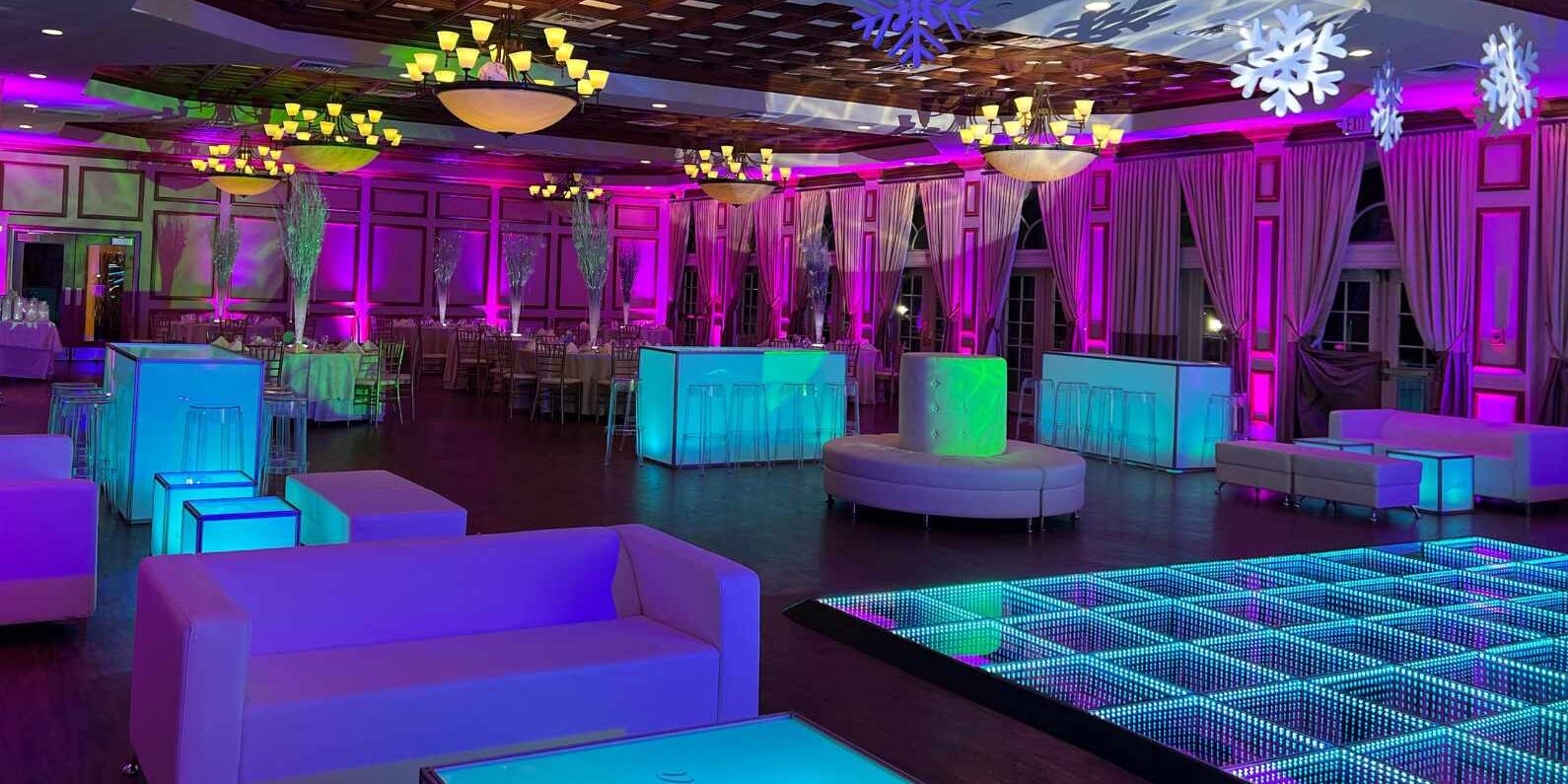 ny event sweet 16 lighting