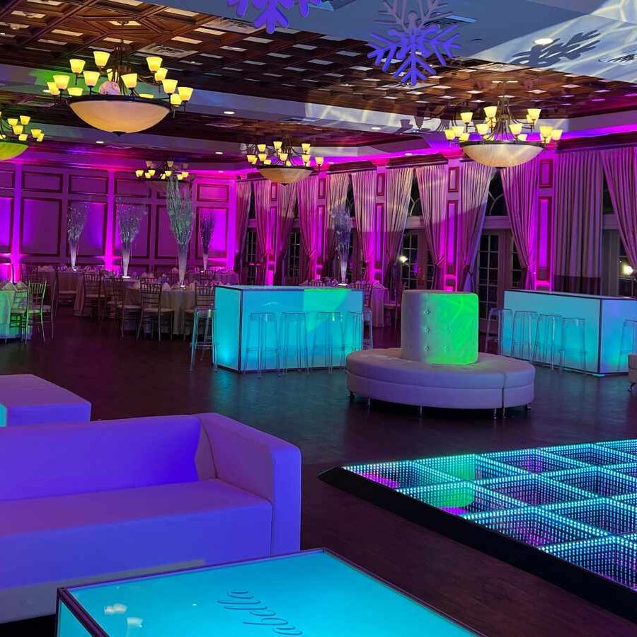 ny event sweet 16 lighting