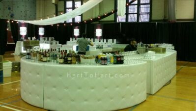 h2h lounge bar rental leather round white 1