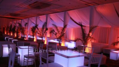 h2h lounge cabana rental drape 8