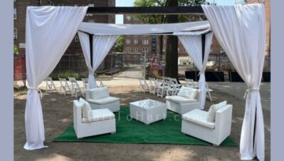 h2h lounge cabana rental wooden drape 17