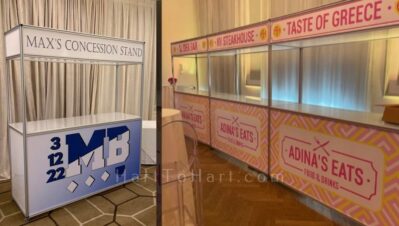h2h lounge custom kiosk rental 1
