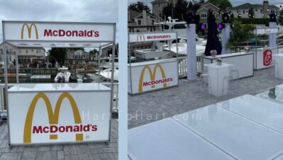 h2h lounge custom kiosk rental 11