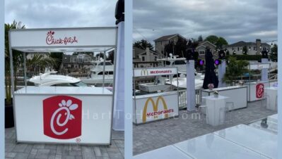 h2h lounge custom kiosk rental 13