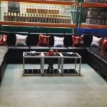 h2h lounge seating rental leather sofa times square black 2