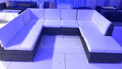 h2h lounge seating rental wicker furniture brown 7