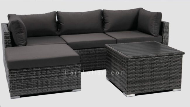 h2h lounge seating rental wicker furniture brown 9