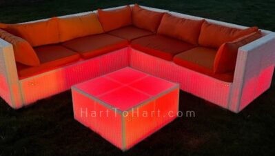h2h lounge seating rental wicker furniture led 1
