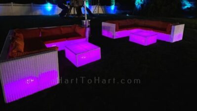 h2h lounge seating rental wicker furniture led 3