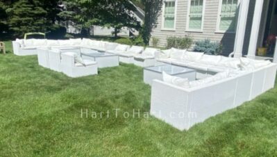 h2h lounge seating rental wicker furniture white 2