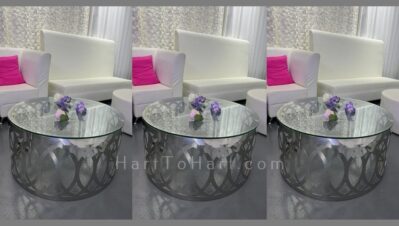 h2h lounge table rental glass silver 1