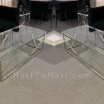 h2h lounge table rental glass silver 2