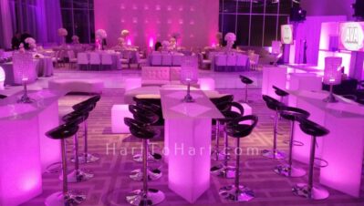 h2h lounge table rental led acrylic 3