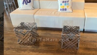 h2h lounge table rental silver 1