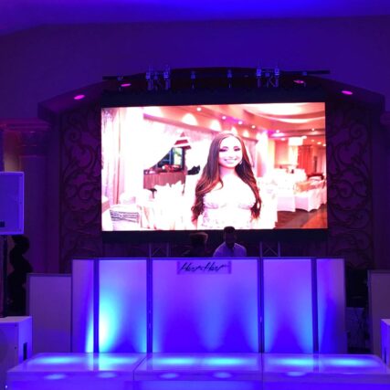 ny event sweet 16 led video wall rentals 11