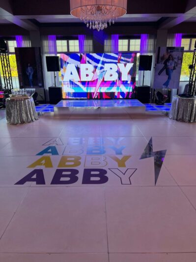 ny event sweet 16 led video wall rentals 20