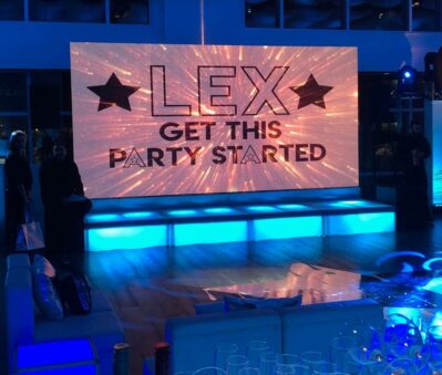 ny event sweet 16 led video wall rentals 26