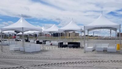 h2h lounge event tent rental white 7
