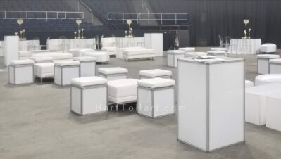 h2h lounge seating rental ottoman leather led 13