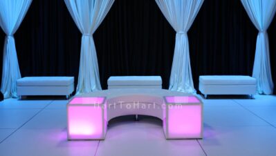 h2h lounge seating rental ottoman leather led 5